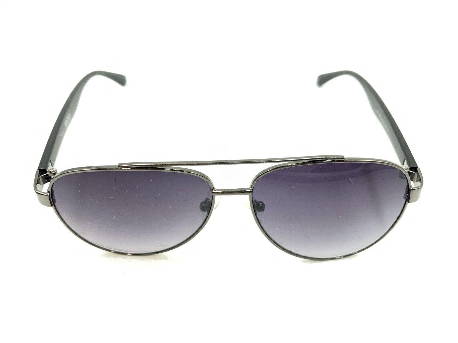 NWT Kenneth Cole Reaction KC1394-08V Gunmetal Aviator 59mm Sunglasses Amazon.com: Kenneth Cole Reaction Mens Shiny Gunmetal Metal  main image 2