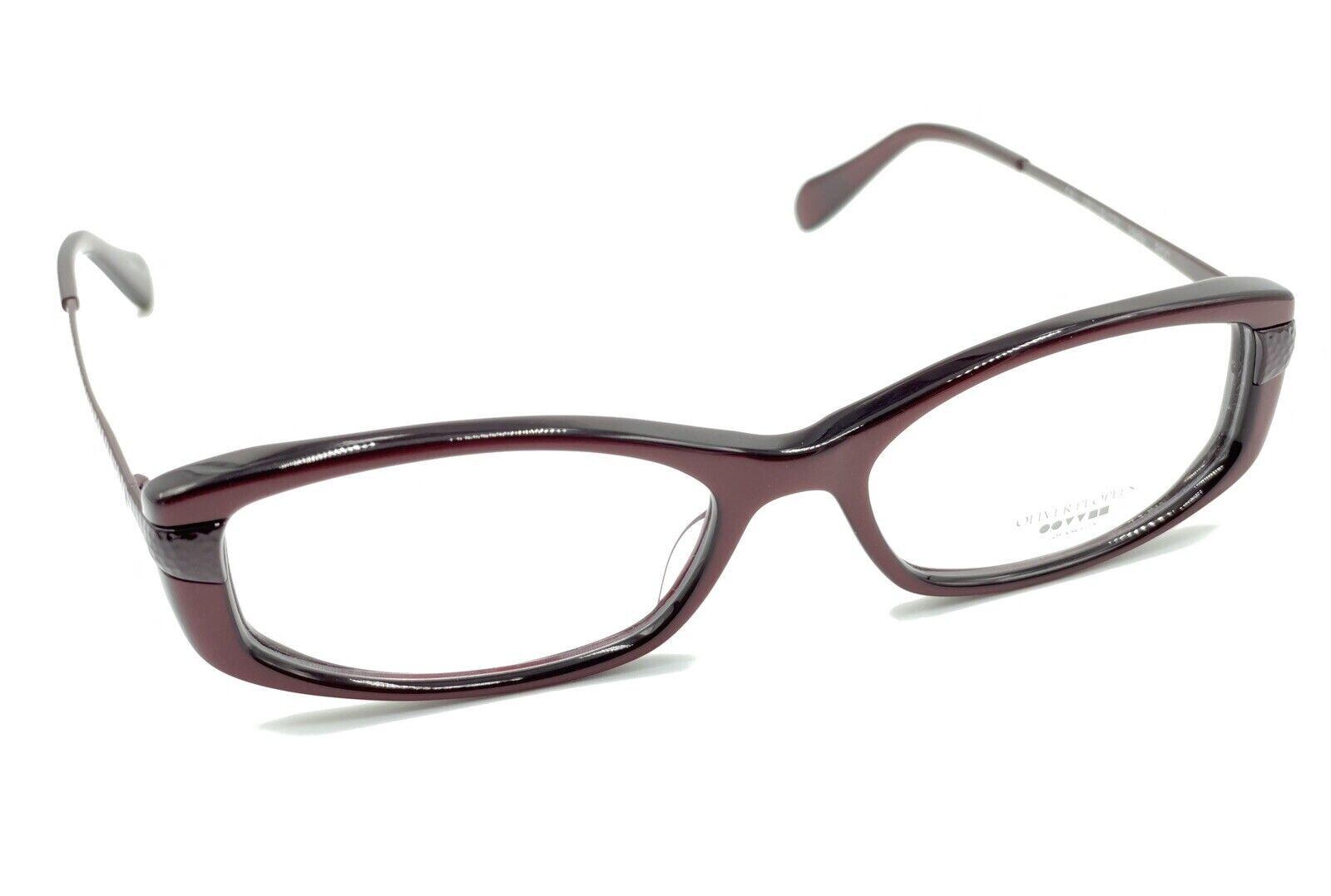 Oliver Peoples NEW Idelle ROC Burgundy Red Eyeglasses Frames 