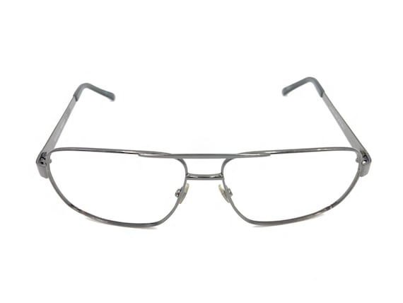 Gucci GG 1945/S KJ1RC Gunmetal Square Aviator Sunglasses  display picture 2