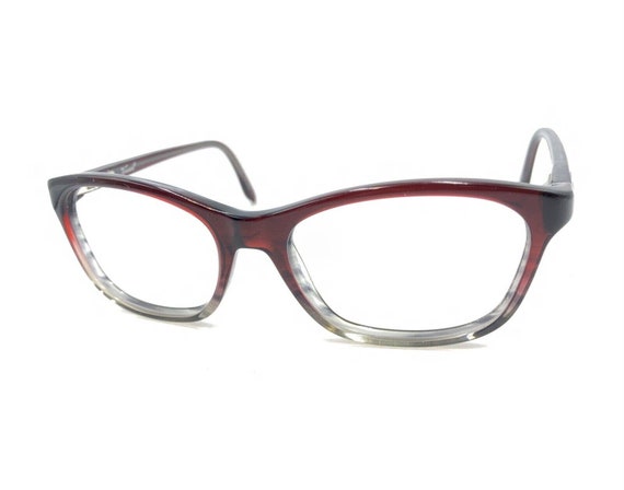 Oakley Taunt OX1091-0552 Red Fade Cat Eye Eyeglas… - image 8