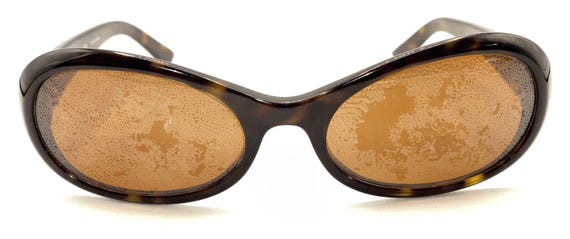 Ralph Lauren RA 5003 510/73 Brown Tortoise Oval Sunglasses  display picture 3