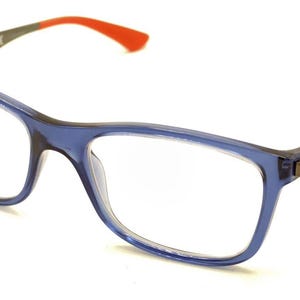 Monturas de gafas rectangulares Ray Ban RB 1549 3734 azul grisáceo rojo 48-16 125 imagen 8