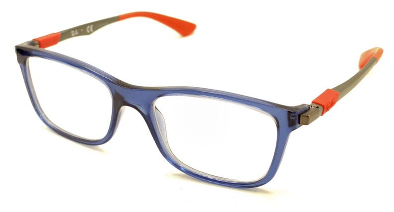 Monturas de gafas rectangulares Ray Ban RB 1549 3734 azul grisáceo rojo 48-16 125 imagen 8