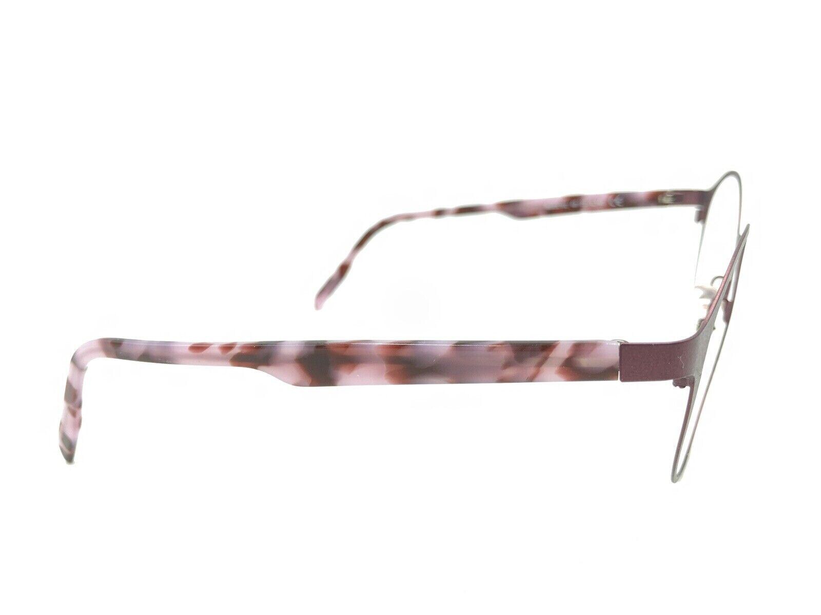 Maui Jim MJO2102-84M EYEGLASSES Frames 49-22-140 Dark Pink/Tortoise Arms NWOT Maui Jim MJO2102-84M Matte Burgundy Pink Round Eyeglasses  main image 3