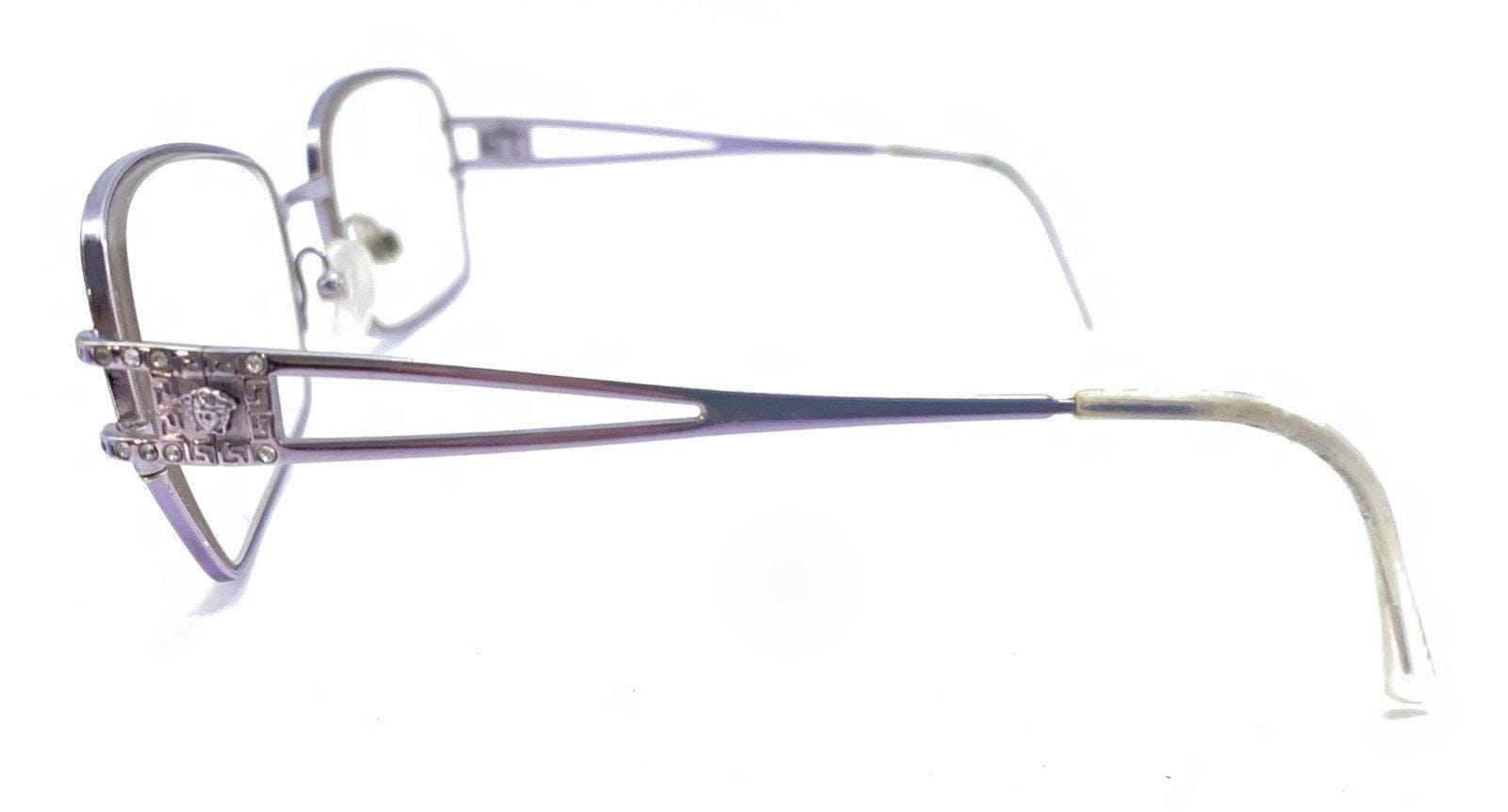 Versace Signature Medusa Eyeglasses Frames Made in Italy MOD 1114-B 1045 Unisex Medusa Biggie Glasses Black | VERSACE US main image 4