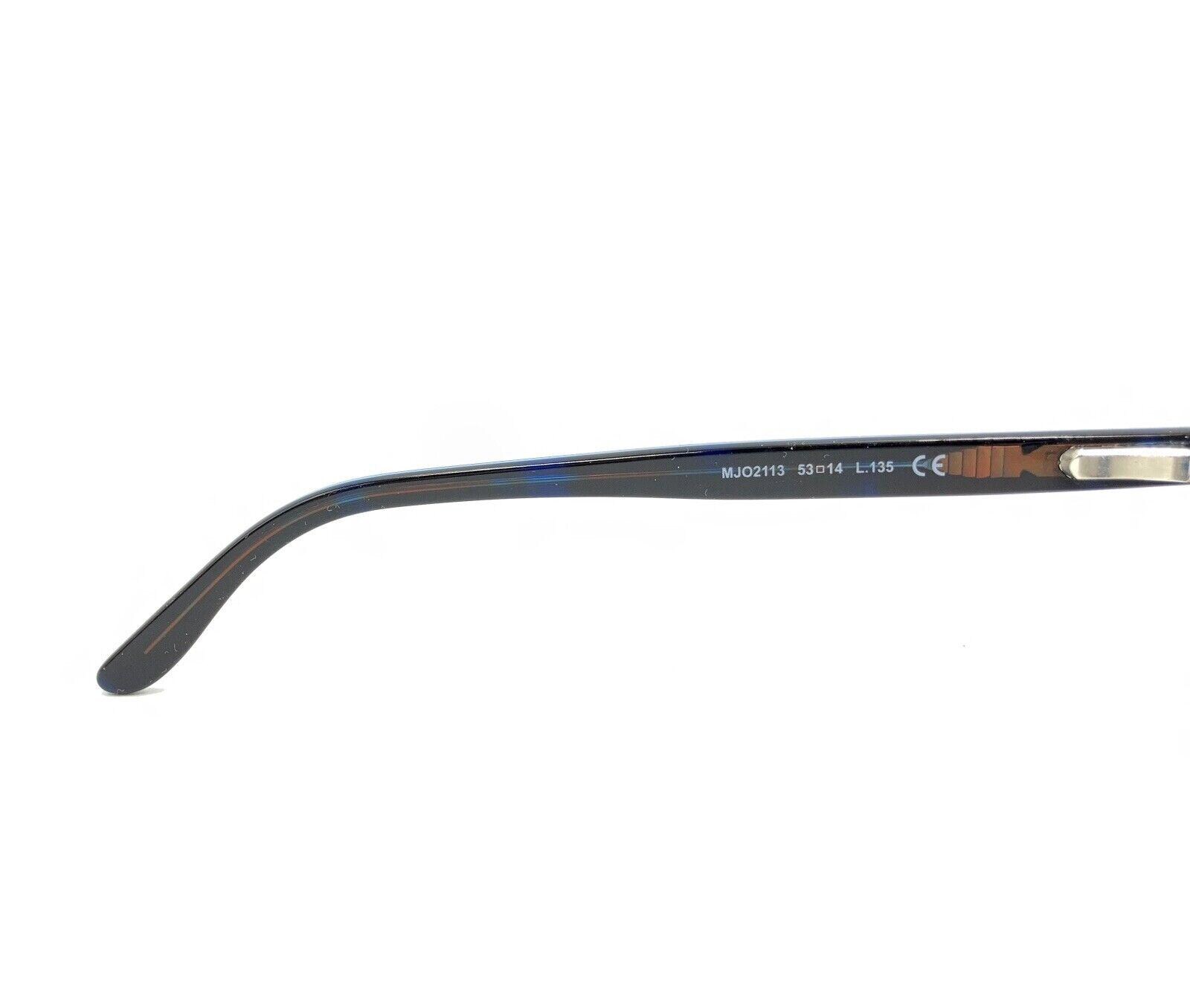 Maui Jim Eyeglasses MJO 2113-03D Dark Blue Brown Frames 53 mm Maui Jim MJO 2113-03D 2113 Eyeglasses Dark Blue w/ Light  main image 3