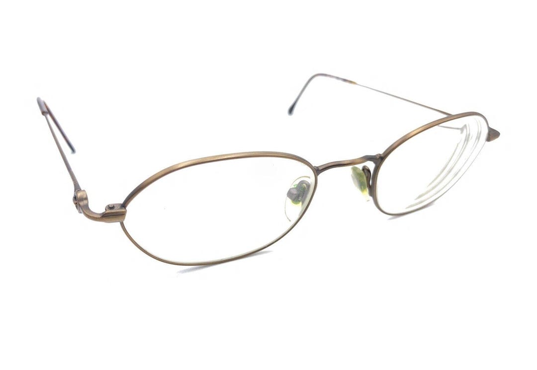 Gucci GG 2623 8GK Satin Bronze Brown Oval Eyeglasses Frames 
