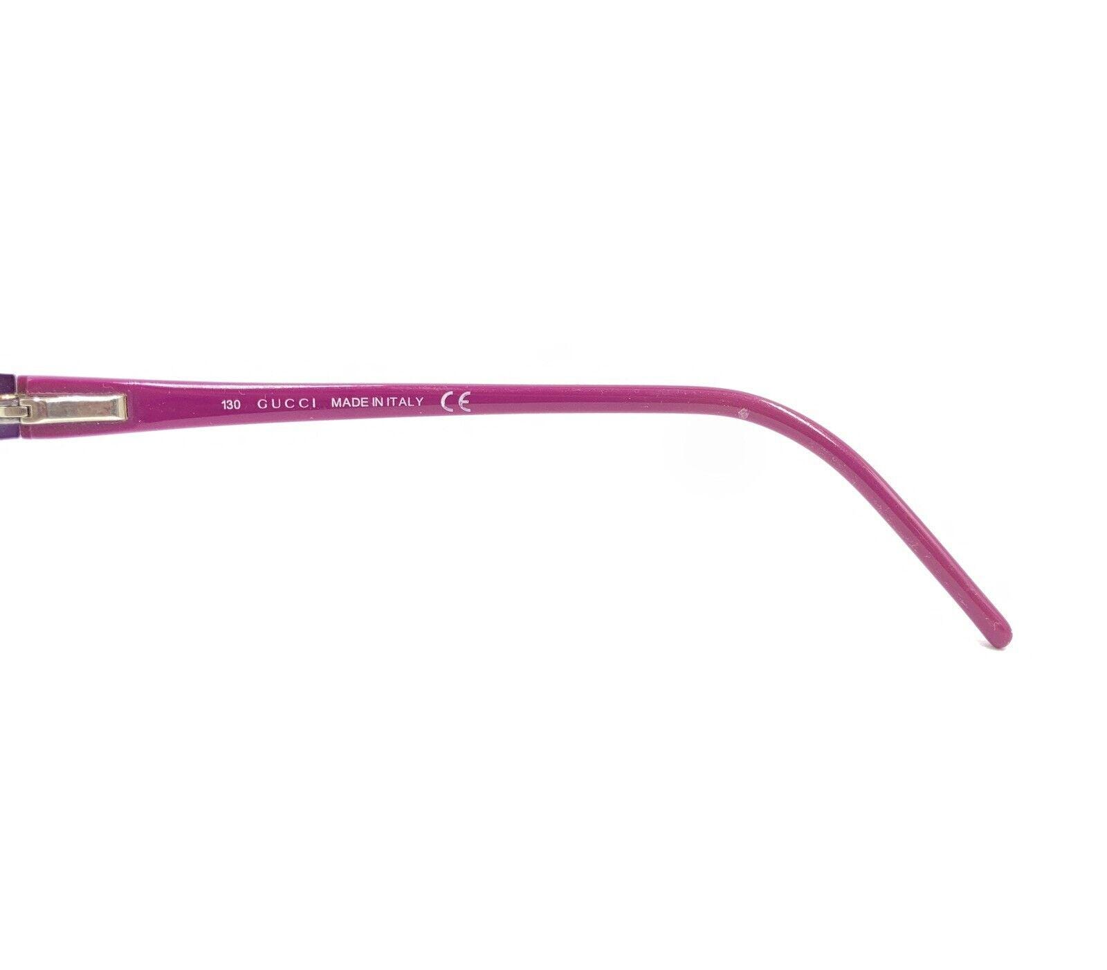 Gucci GG 2718 SE2 Purple Half Rim Eyeglasses Frames 51-18 