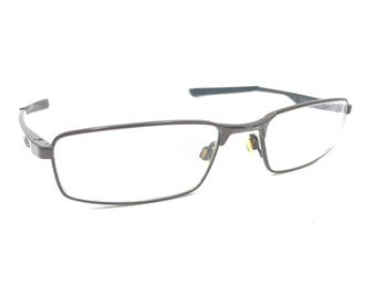 Oakley Socket 4.0 Polished Brown Black Metal Eyeglasses Frames 53-18 133