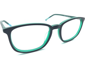 Nike Eyeglass FRAME ONLY 5004 004 Blue Black Full Rim 49-17  display picture 2