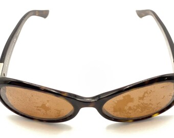 Ralph Lauren RA 5003 510/73 Brown Tortoise Oval Sunglasses  display picture 3
