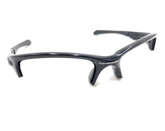 Gafas de sol Oakley Quarter Jacket OO9200-02 con montura envolvente en negro pulido, 61-11 122