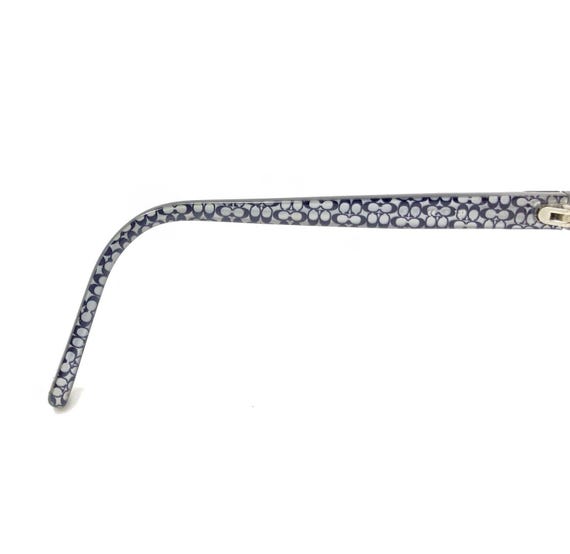 Coach Marlie 533 Black Gray Slim Rectangular Eyeglasses  display picture 2