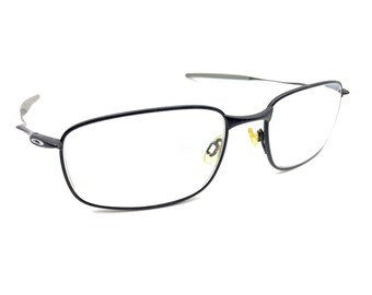 Monturas de gafas rectangulares Oakley Chieftain OX5072-0255 en negro mate, 55-18 131