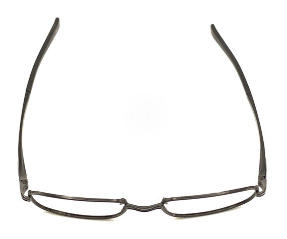 Oakley Matte Black Slim Rectangle Eyeglasses Fram… - image 4