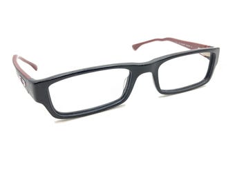 Oakley Servo OX1066-0451 Black Brick Maroon Eyeglasses Frames 51-18 140 Designer