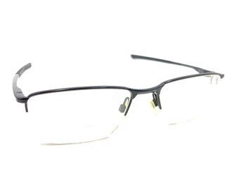 Oakley Socket 5.5 OX3218-0154 Polished Black Half Eyeglasses Frames 54-18 136