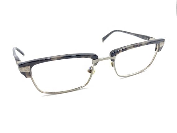 John Varvatos Artisan Gray Silver Brown Tortoise Eyeglasses Frames
