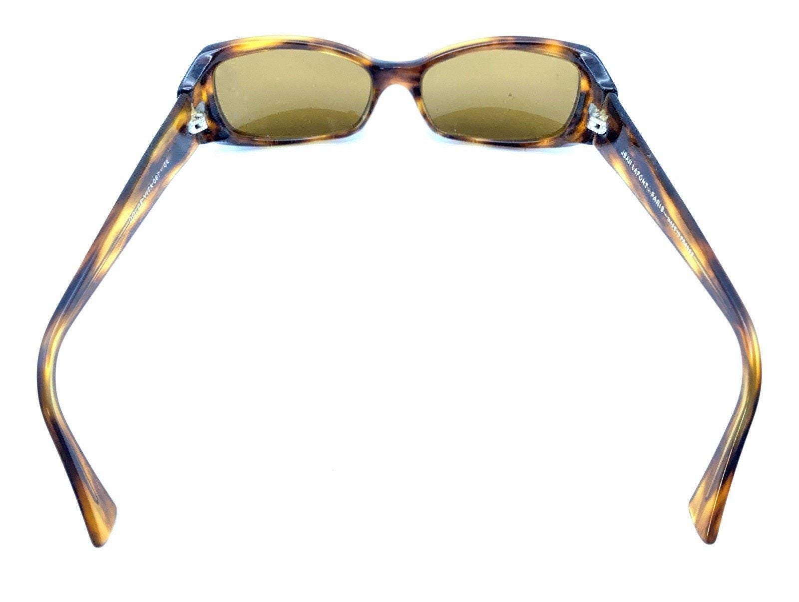 Jean Lafont Paris Dolce Vita 067 Brown Rectangle Sunglasses 