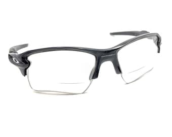 Oakley Flak 2.0 Black Half Rim Wrap Sunglasses Frames 59-12 133 Sports Men