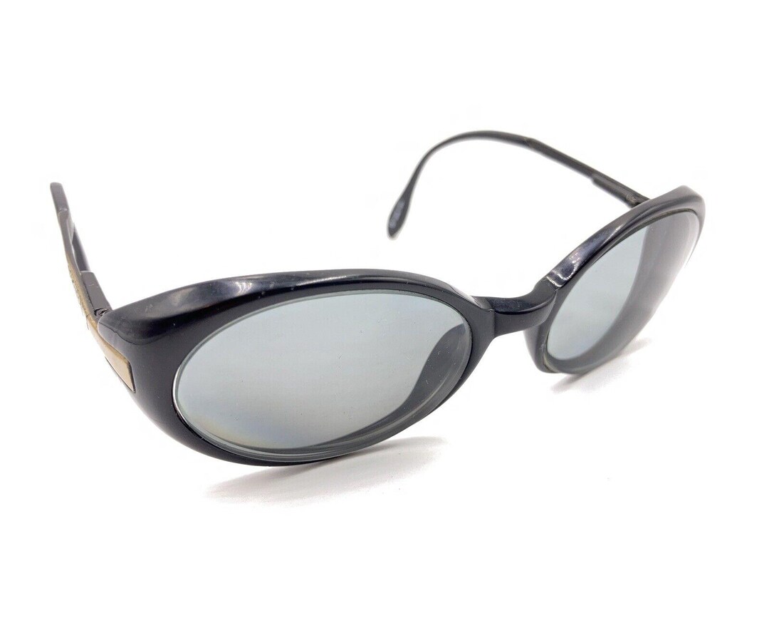 セレンゲティ 6406 ブラック コッパー オーバル サングラス フレーム