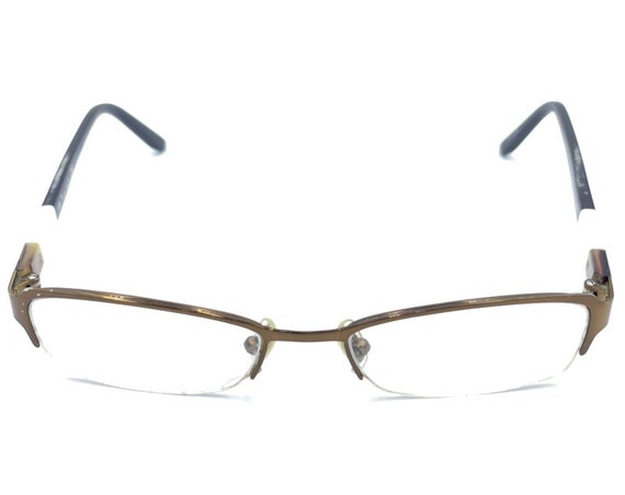 Kate Spade PATI 0P40 Brown Metal Half Rim Eyeglas… - image 2
