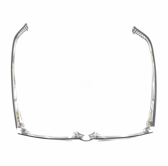 Nike Black Crystal Acetate Rectangular Eyeglasses… - image 3