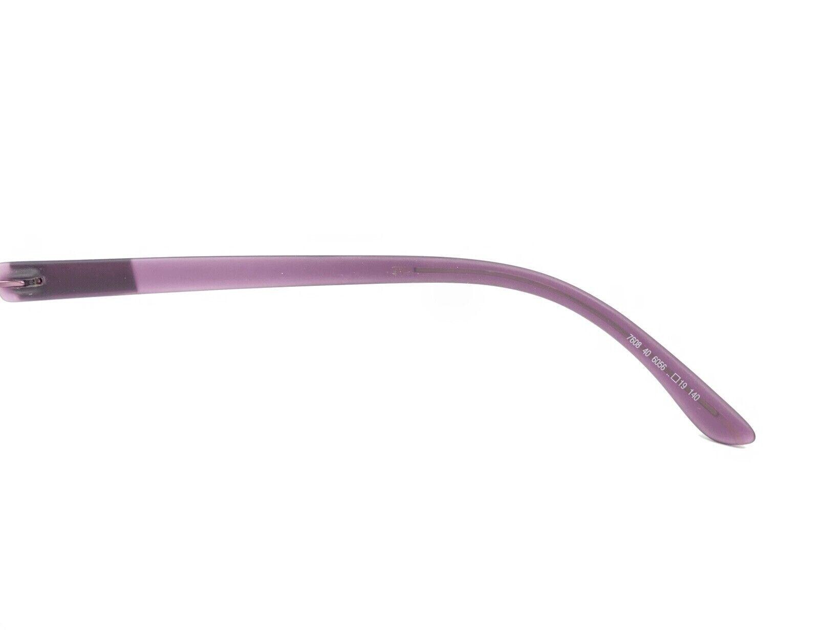 Silhouette 7608 40 6056 Purple Rimless Eyeglasses Frames 19 140 Titanium Austria Silhouette 7608 40 6056 Purple Rimless Eyeglasses Frames 19  main image 3