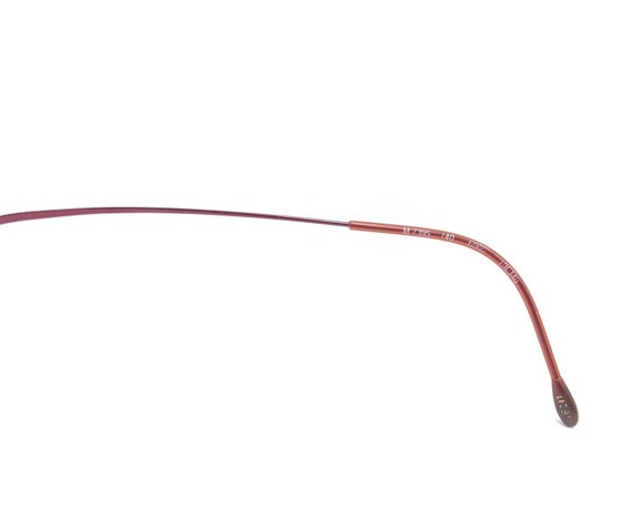 Silhouette M7395 /40 6060 Titanium Purple Rimless… - image 9