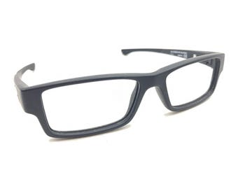 Oakley Airdrop XS OY8003-0148 Satin Black White Eyeglasses Frames 48-14 126 Kids
