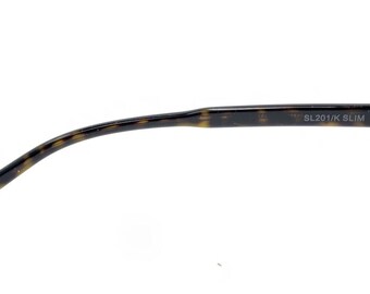 Saint Laurent Paris SL201/K Slim Tortoise Sunglasses Gray