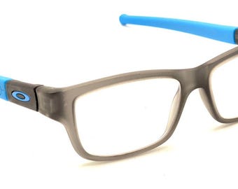 Oakley Marshal XS OY8005-0247 Satin Grey Smoke Blue Eyeglasses Frames 47-14 128