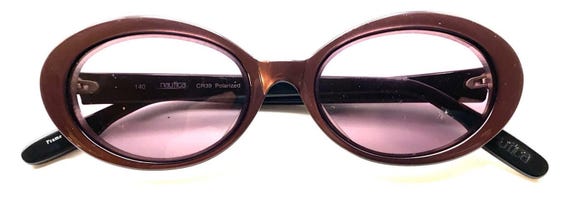 Nautica Polarized N6003S 232 Purple Oval Sunglasses Frames  display picture 3