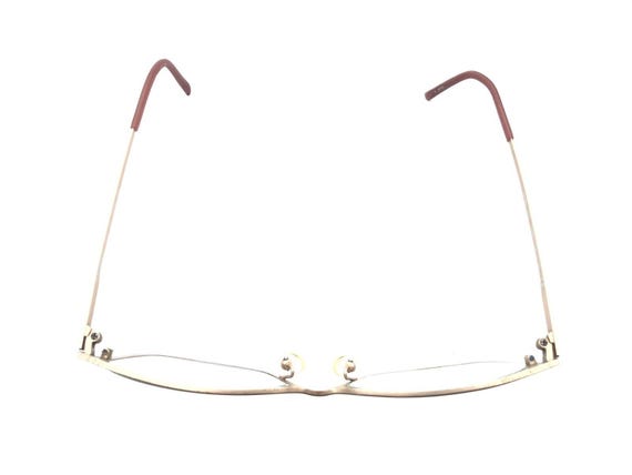 Modo 4233 Pink Titanium Rectangle Eyeglasses Fram… - image 3