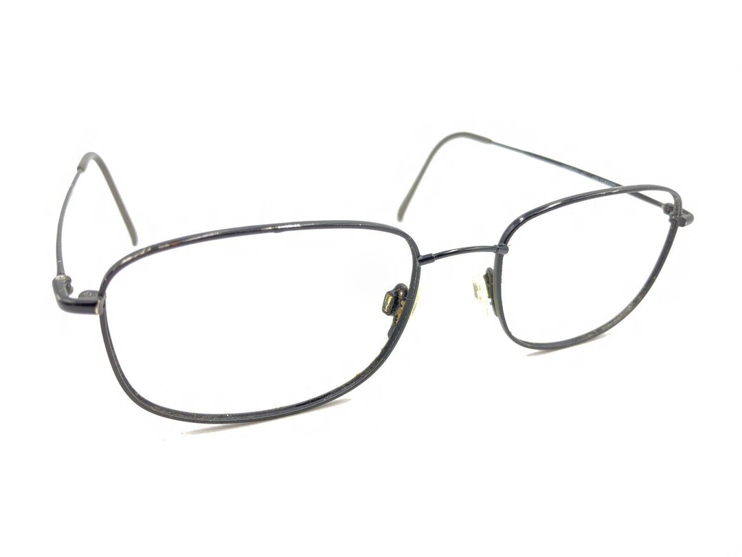 Marchon Autoflex 47 Flexon Satin Black Eyeglasses Frames 5619 145 Men