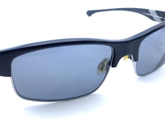 Armação de óculos Oakley Yarddog II OX1093-0755 Preto Acetinado Prata 55-17 141