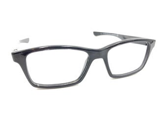 Monturas de gafas Oakley Shifter XS OY8001-0550 de tinta negra pulida, talla 50-15, 128 para niños