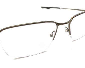 Oakley Wingback SQ OX5148-0256 Titanium Pewter Half Eyeglasses Frames 56-18 134
