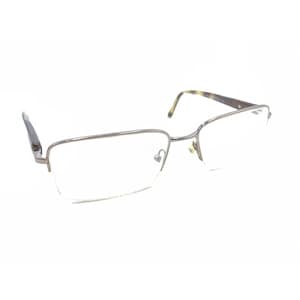 Prada VPR 51 M 1BI-1O1 Bronsbruna Halvbågade Glasögonbågar 54-17 135 Italien