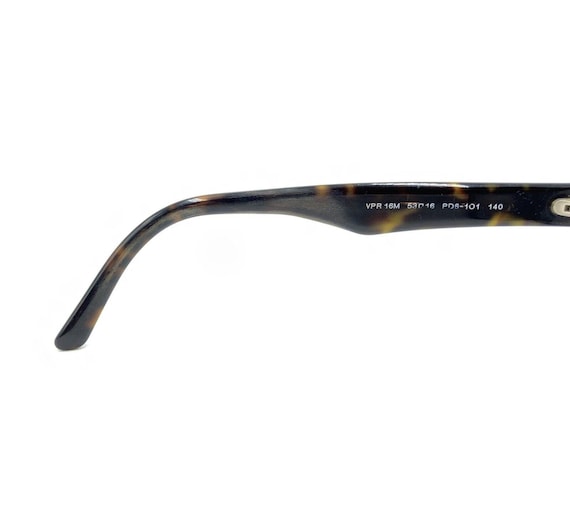 Prada VPR 16M PD6-1O1 Translucent Gray Brown Eyeglasses  display picture 1