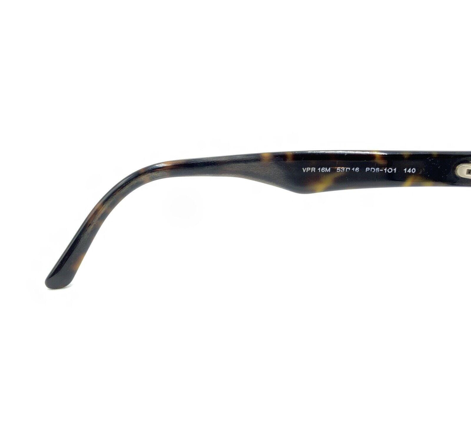 Prada VPR 16M PD6-1O1 Translucent Gray Brown Eyeglasses  display picture 1
