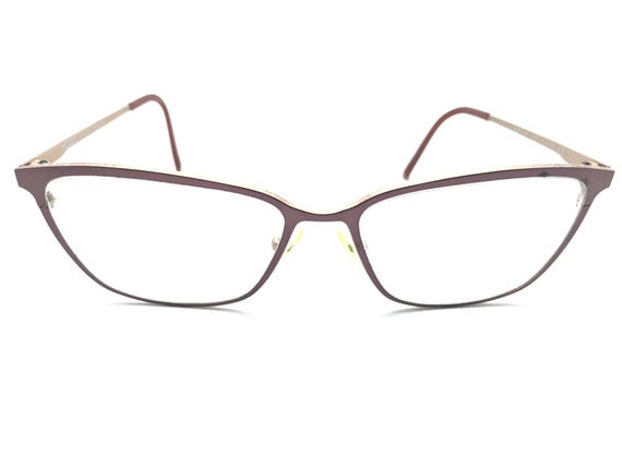 Modo 4233 Pink Titanium Rectangle Eyeglasses Fram… - image 6