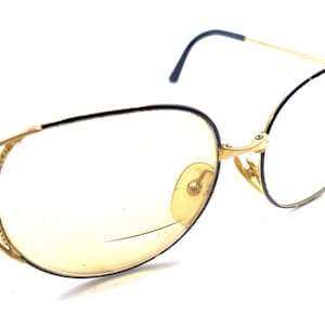 Christian Dior 2788 49 Vintage Gold Round Metal Eyeglasses Frames 58-16 130
