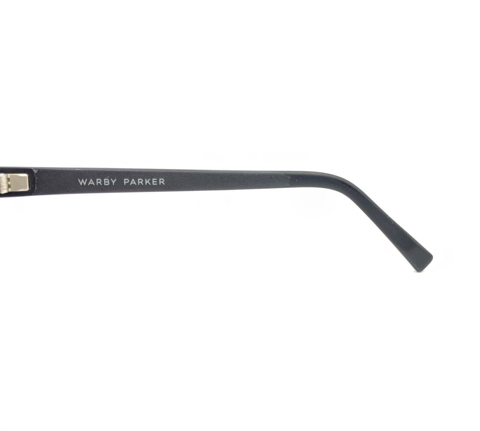 Warby Parker barkley M frame eyeglases Barkley Low Bridge Fit Sunglasses in Black Matte Eclipse  main image 3