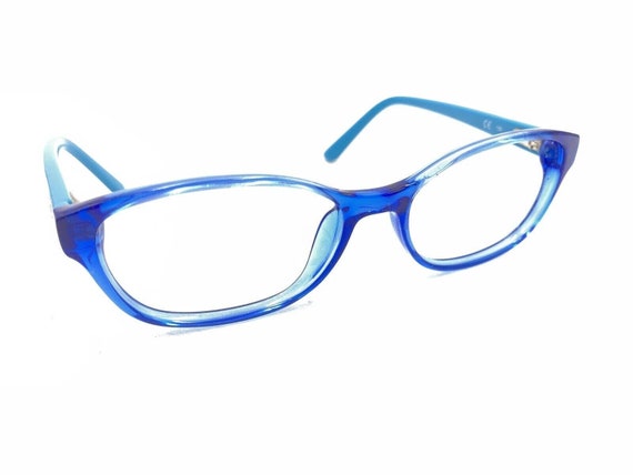 Lacoste L3607 424 Blue Oval Eyeglasses Frames 48-… - image 1