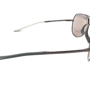 Nike NEW Outrider EV1086 220 Bronze Brown Aviator Sunglasses Brown Lens Designer image 4