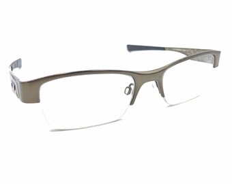 Oakley Gasser 0.5 OX5088-0252 Pewter Metal Half Eyeglasses Frames 52-19 139