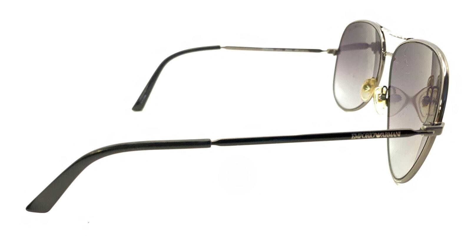 Emporio Armani EA 9817/S 21FJJ Black Aviator Sunglasses  display picture 2