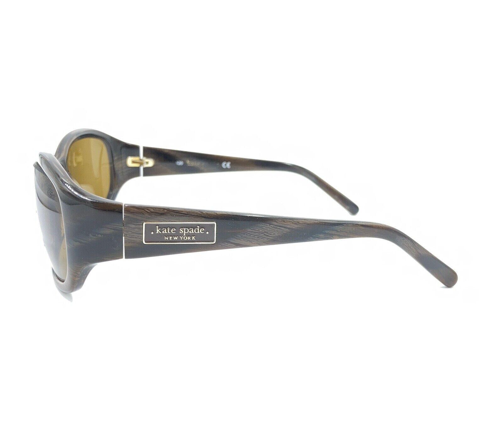 Kate Spade Brown Diana/S Rectangle Sunglasses and Case FA6 Y6 54.17 120 1-3 Kate Spade Diana/S FA6 Y6 Brown Rectangular Sunglasses  main image 2