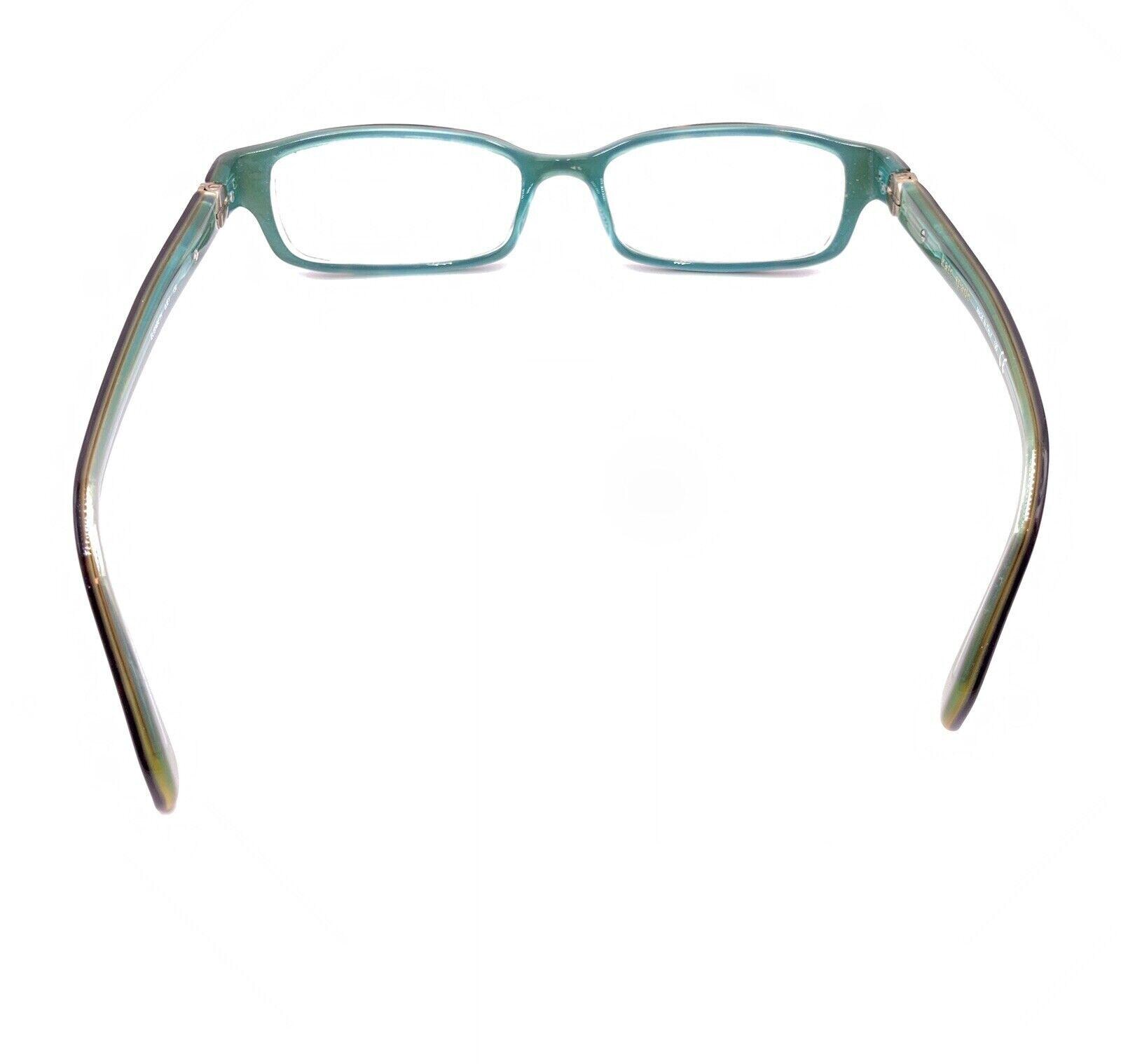 Kate Spade Elisabeth 0JEY Brown Tortoise Teal Eyeglasses  display picture 1